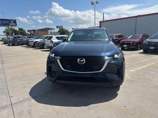 Deep Crystal Blue Mica 2025 Mazda CX-90 3.3 Turbo Preferred