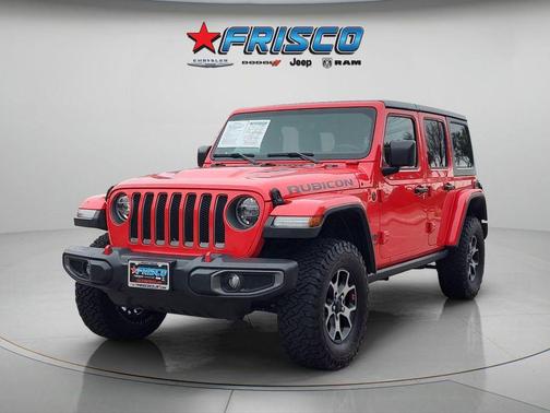 Firecracker Red Clearcoat 2019 Jeep Wrangler Unlimited Rubicon