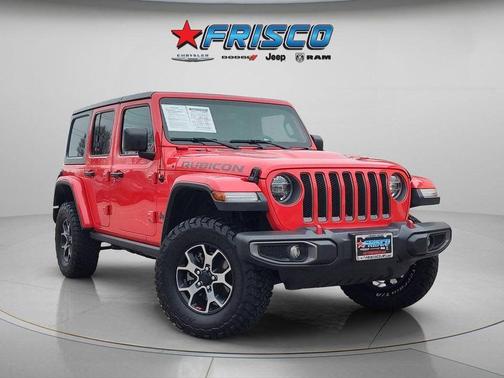 Firecracker Red Clearcoat 2019 Jeep Wrangler Unlimited Rubicon