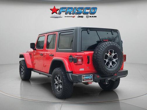 Firecracker Red Clearcoat 2019 Jeep Wrangler Unlimited Rubicon