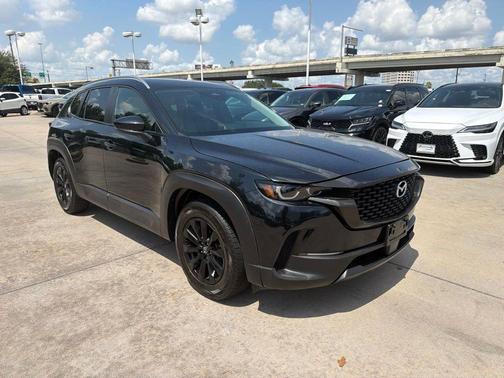 Jet Black Mica 2025 Mazda CX-50 2.5 S Preferred Package