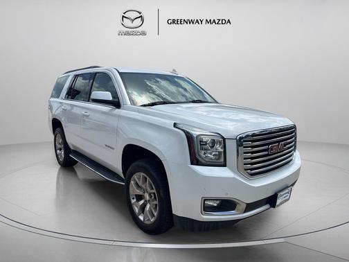 White Frost Tricoat 2020 GMC Yukon SLT Standard Edition