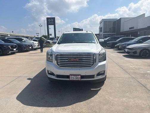 White Frost Tricoat 2020 GMC Yukon SLT Standard Edition