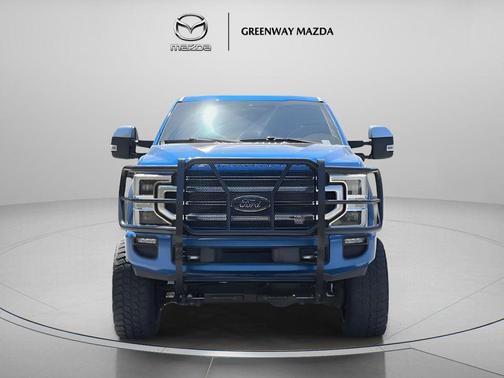 Blue Metallic 2020 Ford F-350 Platinum