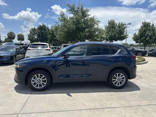Deep Crystal Blue Mica 2023 Mazda CX-5 2.5 S Preferred Package