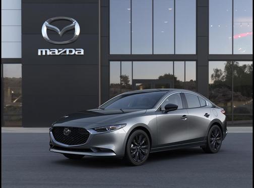 Machine Gray Metallic 2026 Mazda Mazda3 2.5 S Select Sport
