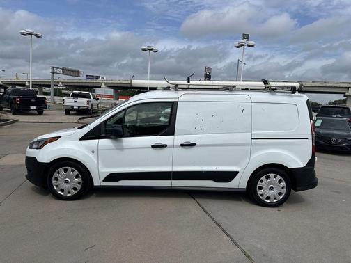 Frozen White 2020 Ford Transit Connect XL Cargo Van