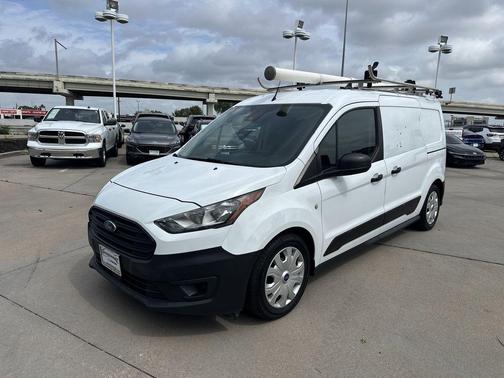 Frozen White 2020 Ford Transit Connect XL Cargo Van