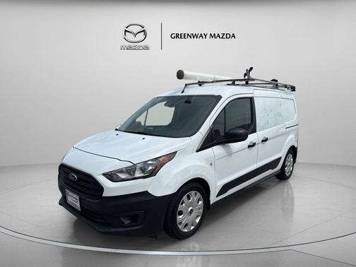 Frozen White 2020 Ford Transit Connect XL Cargo Van