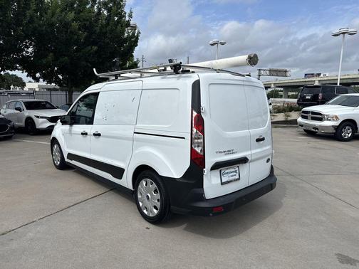 Frozen White 2020 Ford Transit Connect XL Cargo Van