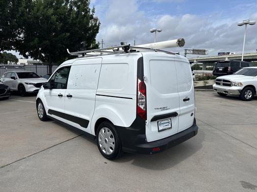 Frozen White 2020 Ford Transit Connect XL Cargo Van