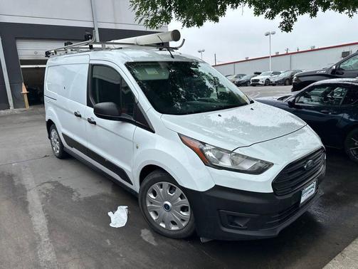 Frozen White 2020 Ford Transit Connect XL