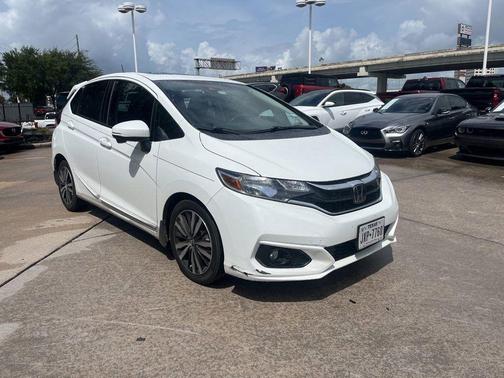 White Orchid Pearl 2018 Honda Fit EX-L