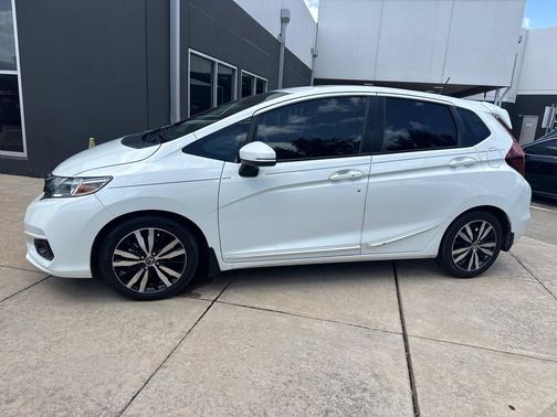 White Orchid Pearl 2018 Honda Fit EX-L