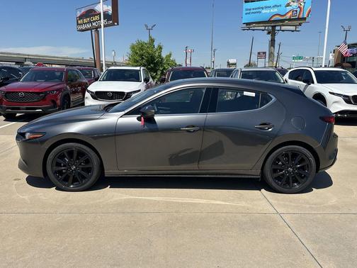 Machine Gray Metallic 2026 Mazda Mazda3 FWD w/Premium Package