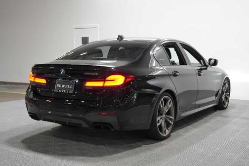 Black Sapphire Metallic 2023 BMW M550 i xDrive