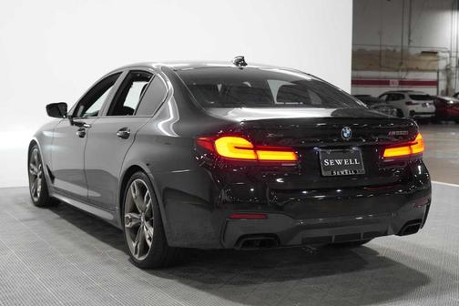 Black Sapphire Metallic 2023 BMW M550 i xDrive