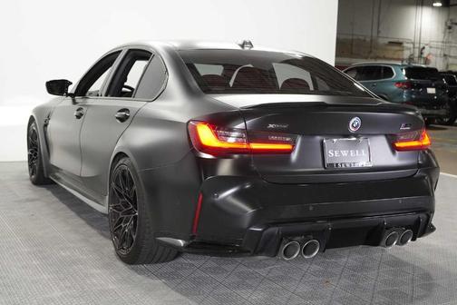 Frozen Black 2023 BMW M3 Competition xDrive