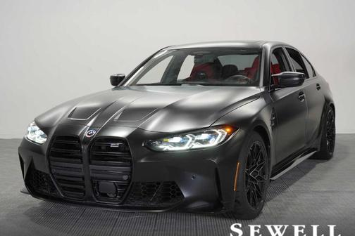 Frozen Black 2023 BMW M3 Competition xDrive