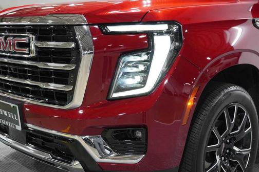 Volcanic Red 2025 GMC Yukon Elevation