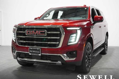 Volcanic Red 2025 GMC Yukon Elevation