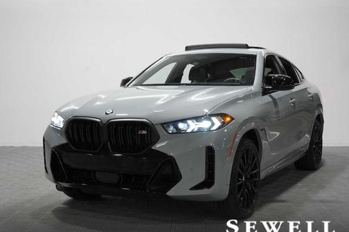 Gray Metallic 2025 BMW X6 M60i