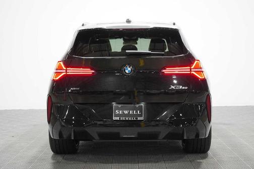 Black Sapphire Metallic 2025 BMW X3 30 xDrive