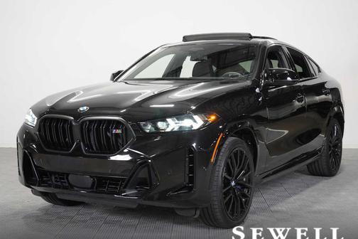 Black Sapphire Metallic 2025 BMW X6 M60i