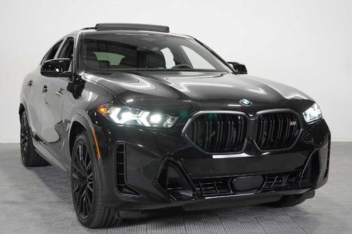 Black Sapphire Metallic 2025 BMW X6 M60i