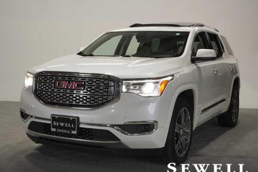 White Frost Tri-Coat 2019 GMC Acadia Denali