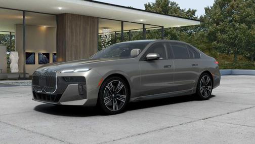 Gray Metallic 2025 BMW 740 i