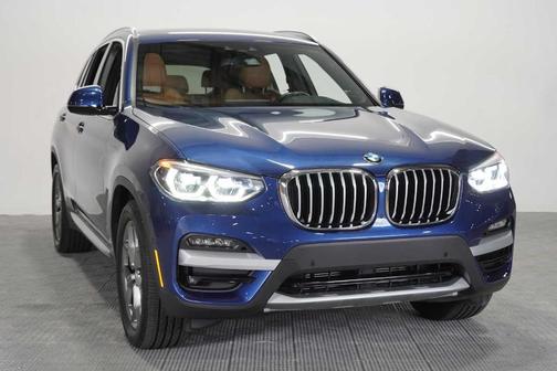 Phytonic Blue Metallic 2021 BMW X3 sDrive30i