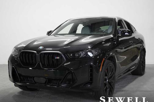 Black Sapphire Metallic 2024 BMW X6 M60i
