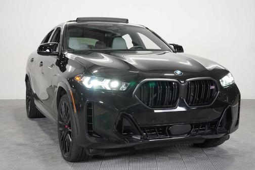 Black Sapphire Metallic 2024 BMW X6 M60i
