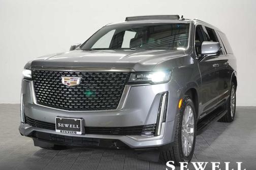 Satin Steel Metallic 2022 Cadillac Escalade ESV Premium Luxury