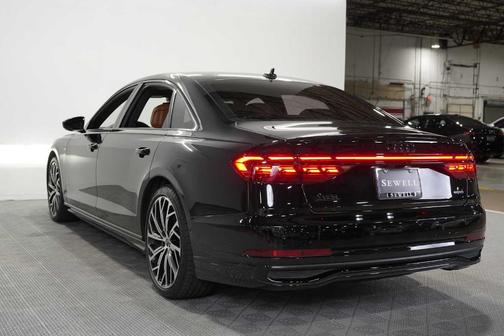 Mythos Black Metallic 2023 Audi A8 L 55