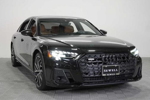 Mythos Black Metallic 2023 Audi A8 L 55