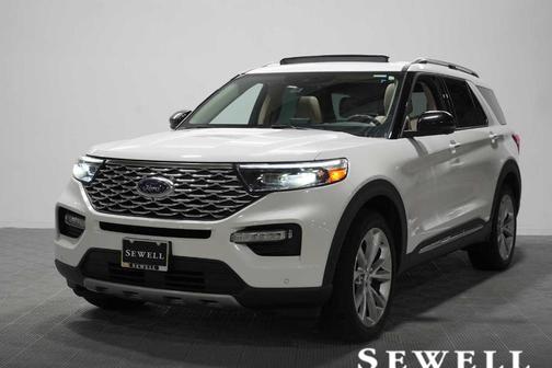 Star White 2021 Ford Explorer Platinum