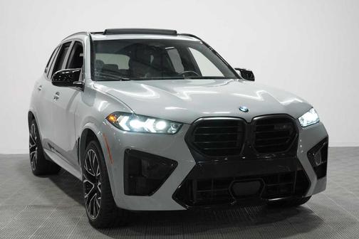 Gray Metallic 2024 BMW X5 M Competition
