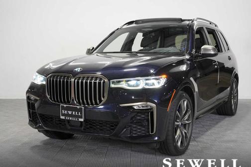Carbon Black Metallic 2022 BMW X7 M50i