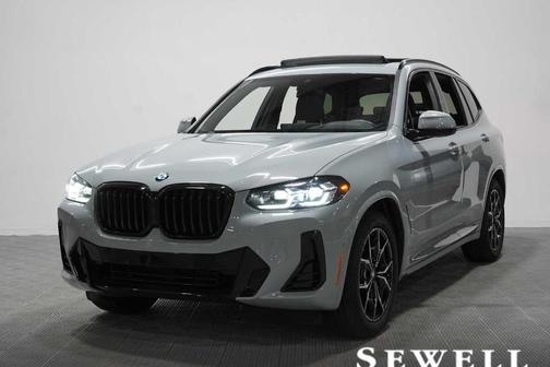 Gray Metallic 2024 BMW X3 sDrive30i