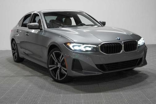 Gray Metallic 2024 BMW 330 i