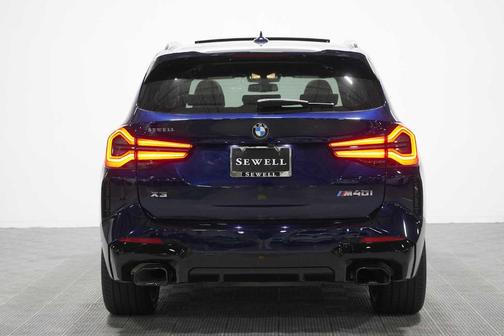 Tanzanite Blue II Metallic 2022 BMW X3 M40i