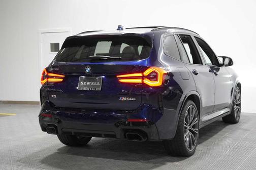 Tanzanite Blue II Metallic 2022 BMW X3 M40i