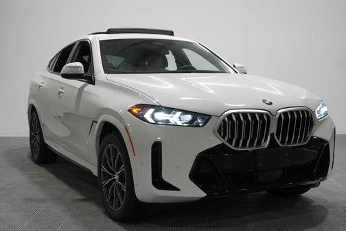 Alpine White 2026 BMW X6 xDrive40i