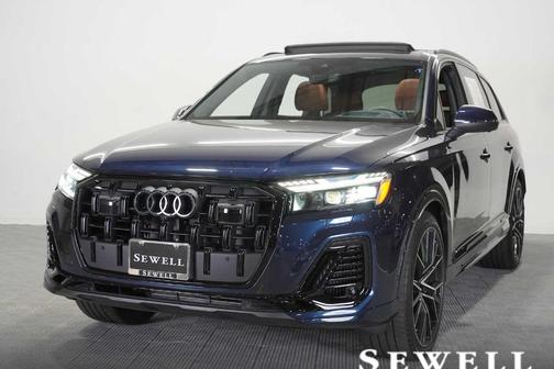 Waitomo Blue Metallic 2025 Audi Q7 55 Prestige