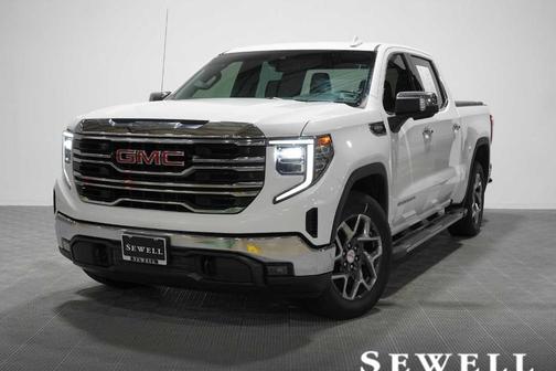Summit White 2023 GMC Sierra 1500 SLT