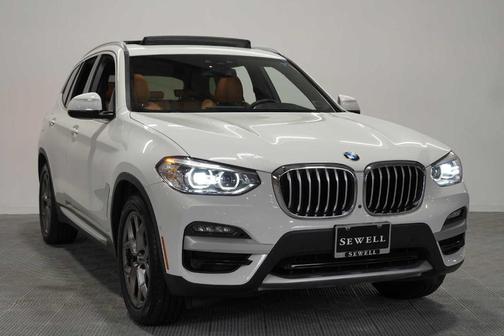 Alpine White 2021 BMW X3 sDrive30i