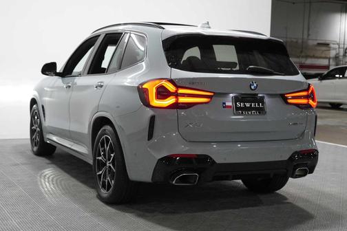 Gray Metallic 2023 BMW X3 xDrive30i