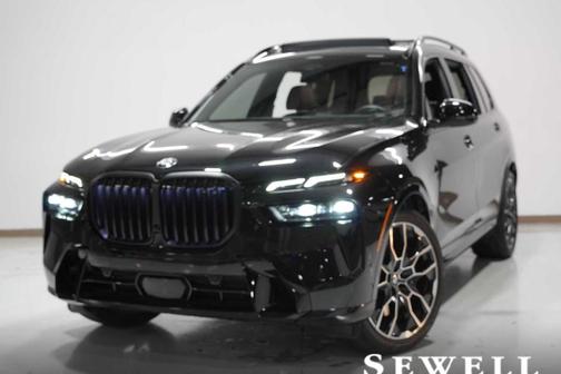 Black Sapphire Metallic 2025 BMW X7 xDrive40i